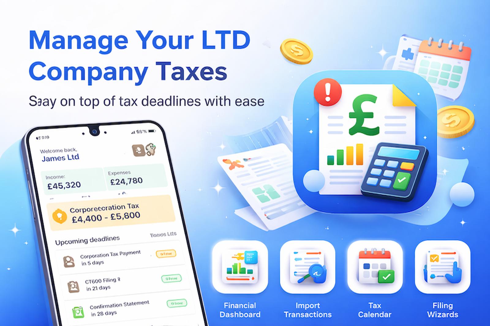 My LTD Tax — UK limited company director tax app